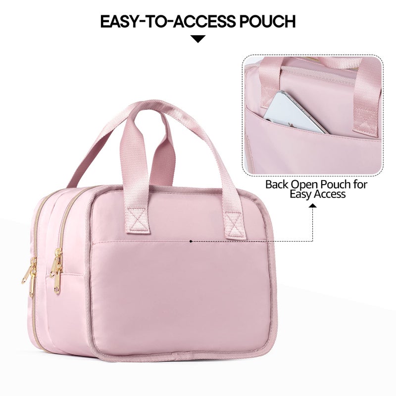 Fasrom Breast Pump Bag with Cooler, Portable Pump Carrying Case for Working Moms, Pink (Bag Only, Patent Design) - Image 5